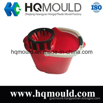 Plastic Mop Bucket with Wringer Injection Mould with ISO Certification